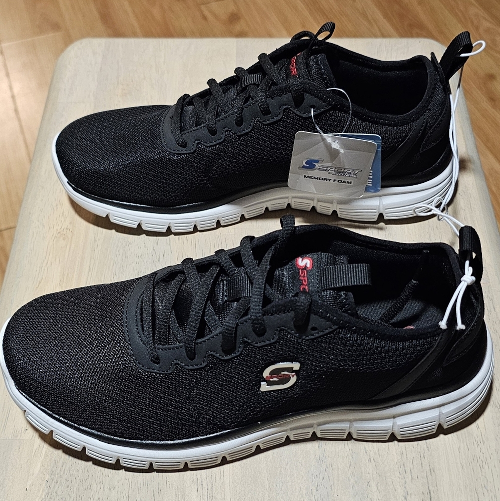 NWT S Sport By Skechers Men's Memory Foam Sneakers, Size: 7